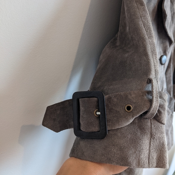 Vintage June Leather + Silk Jacket - Picture 9 of 16